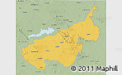 Savanna Style 3D Map of Bellary
