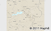 Shaded Relief 3D Map of Bellary