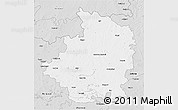 Silver Style 3D Map of Bijapur