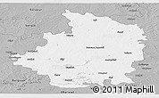 Gray Panoramic Map of Bijapur