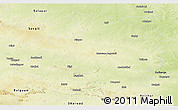 Physical Panoramic Map of Bijapur