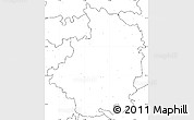 Blank Simple Map of Bijapur, no labels