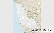 Classic Style 3D Map of Dakshin Kannad