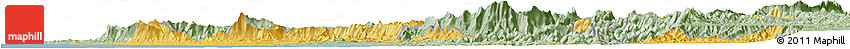 Savanna Style Horizon Map of Dakshin Kannad