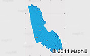 Political Map of Dakshin Kannad, cropped outside