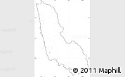 Blank Simple Map of Dakshin Kannad, cropped outside, no labels