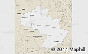 Classic Style 3D Map of Kolar