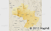 Physical 3D Map of Kolar, shaded relief outside