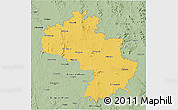 Savanna Style 3D Map of Kolar