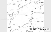 Blank Simple Map of Raichur