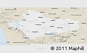 Classic Style Panoramic Map of Shimoga