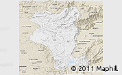 Classic Style 3D Map of Idukki