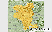 Savanna Style 3D Map of Idukki
