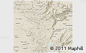 Shaded Relief 3D Map of Idukki