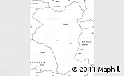 Blank Simple Map of Idukki