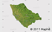 Satellite Map of Kannur (Cannanore), cropped outside