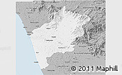 Gray 3D Map of Malappuram