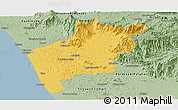 Savanna Style Panoramic Map of Malappuram