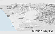 Silver Style Panoramic Map of Malappuram