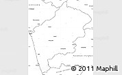 Blank Simple Map of Malappuram