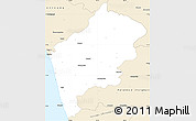 Classic Style Simple Map of Malappuram