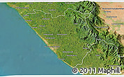 Satellite 3D Map of Thiruvananthapuram (Triv)