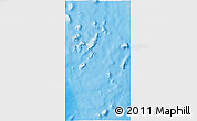 Physical 3D Map of Lakshadweep, single color outside