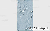Shaded Relief 3D Map of Lakshadweep, semi-desaturated