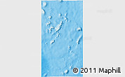 Shaded Relief 3D Map of Lakshadweep, single color outside