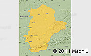 Savanna Style Map of East Nimar (Khandwa)