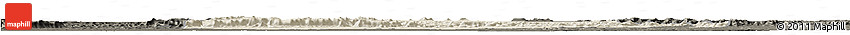 Shaded Relief Horizon Map of Indore, darken