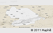 Classic Style Panoramic Map of Indore