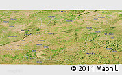 Satellite Panoramic Map of Jabalpur