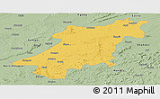 Savanna Style Panoramic Map of Jabalpur