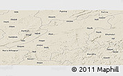 Shaded Relief Panoramic Map of Jabalpur