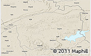 Shaded Relief 3D Map of Sidhi