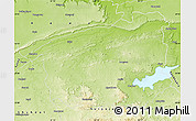 Physical Map of Sidhi