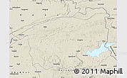 Shaded Relief Map of Sidhi
