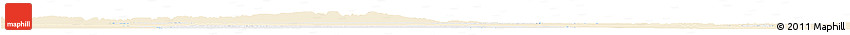 Classic Style Horizon Map of Akola, single color outside