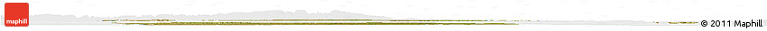 Satellite Horizon Map of Akola, single color outside