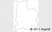 Blank Simple Map of Akola, no labels