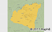 Savanna Style 3D Map of Aurangabad