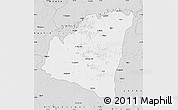 Silver Style Map of Aurangabad