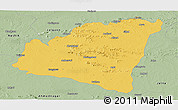 Savanna Style Panoramic Map of Aurangabad