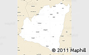 Classic Style Simple Map of Aurangabad