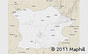 Classic Style 3D Map of Bhandara