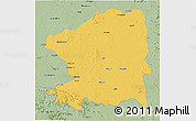 Savanna Style 3D Map of Chandrapur