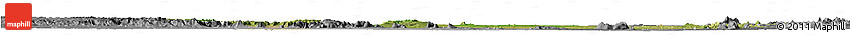 Satellite Horizon Map of Chandrapur, desaturated