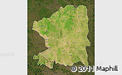 Satellite Map of Chandrapur, darken