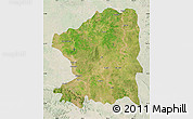 Satellite Map of Chandrapur, lighten
